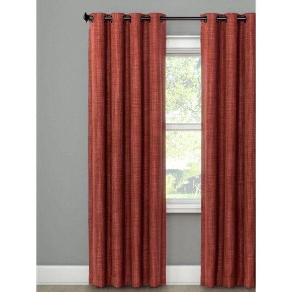 Blackout curtain panel 84″ x 52″ grommet top Spice